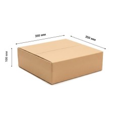 Коробка картонная 350х350х100