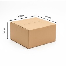 Коробка картонная 650х650х300