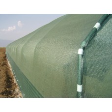 Затіняюча сітка TENAX біло-зелена, розмір 2х50 м, тінь 85%, щільність 95 г/м.кв.
