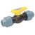 Кран шаровый ПЭ 32 мм Ball Valve