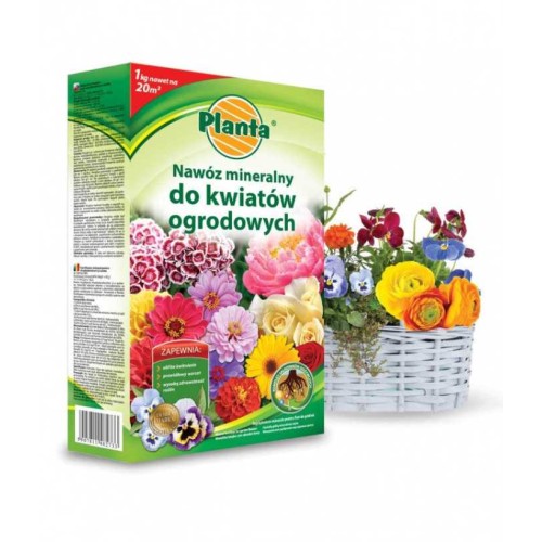 Мінеральне добриво для квітів у гранулах, 1кг - Planta