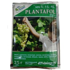 Plantafol созревание плодов 5+15+45, 25 г - Valagro