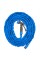 Растягивающийся шланг TRICK HOSE 10-30 м (синий) - Bradas