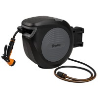 Автоматична котушка BLACK LINE зі шлангом 1/2" - 20м та аксесуари