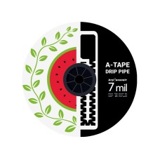 Капельная лента "A-Tape" 1000 м/10 см/1,1 л/г, 7mil (эмиттерная) — Испания