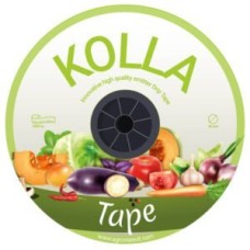 Капельная лента "KOLLA Tape" 1000 м/20 см/1,38 л/г, 8mil (эмиттерная) — Китай