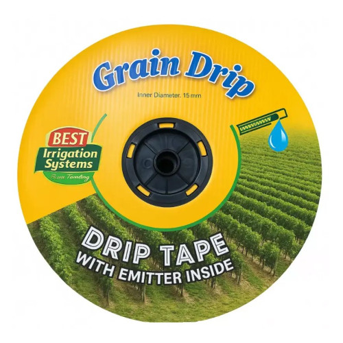 Купити Крапельна стрічка Grain 1000м/20см/1,38 л/год,9mil(емітерна) - Корея