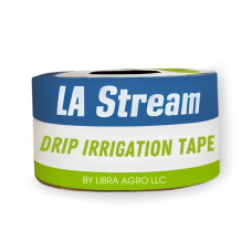 Крапельна стрічка LA Stream 1000м/10см/1,0 л/год,6mil(щілинна)