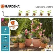 Комплект для расширения микрокапельного полива Micro-Drip-System на 5 горшков - Gardena