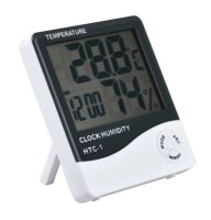 HTC-1 термометр, гигрометр (влагомер), часы, метеостанция