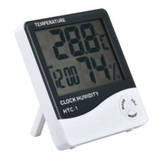 HTC-1 термометр, гігрометр (вологомір), годинник, метеостанція