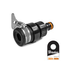 Адаптер на кран ø13-15мм з ярликом  BLACK LINE