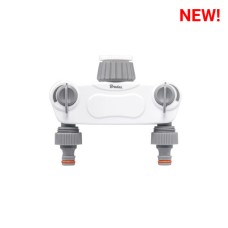 Распределитель с 2 кранами на кран 1" или 3/4", SOLID, WHITE LINE, на карте