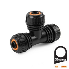 Тройник для подключения шланга 1/2", BLACK LINE