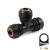 Трійник для підключення шланга 1/2", BLACK LINE