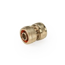 Муфта, соединитель для шлангов 1/2", 5/8", латунный