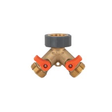 Распределитель с 2 кранами 3/4", BRASS SOFT