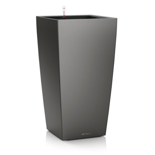 Кашпо CUBICO 50 ярко-красный блестящий