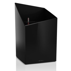 Кашпо CURSIVO 30 белый блестящий