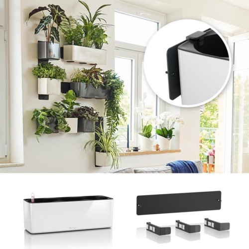 Кашпо Green Wall Home Kit Glossy білий блискучий