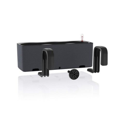 Кашпо CUBE Color Triple серый