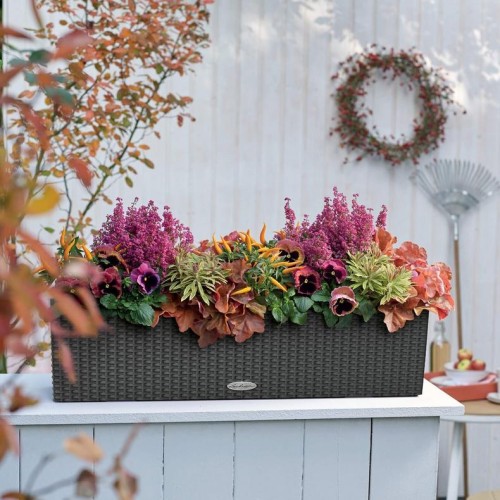 Кашпо BALCONERA Cottage 50 граніт