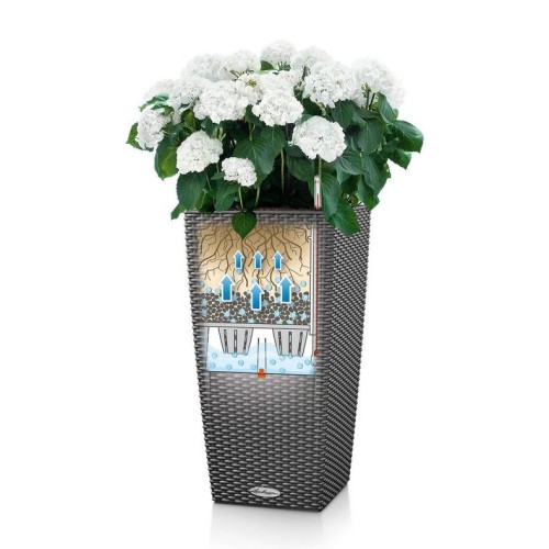 Кашпо CUBICO Cottage 40 белый