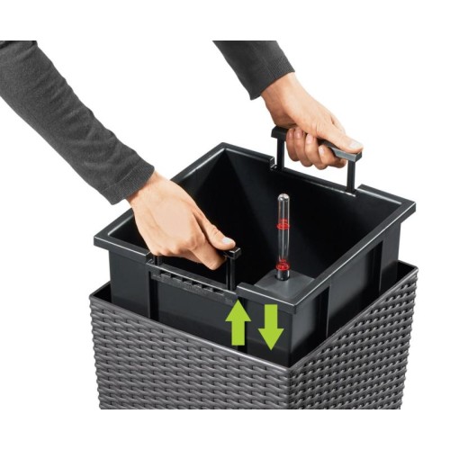 Кашпо CUBICO Cottage 40 белый