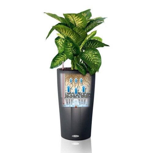 Кашпо CILINDRO Color 23 сірий