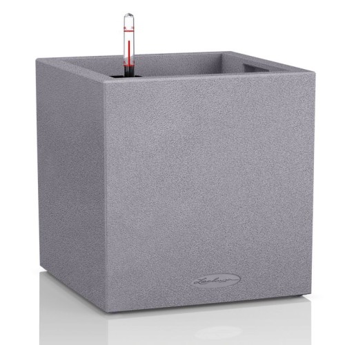 Кашпо CANTO Stone 40 чорний графітовий