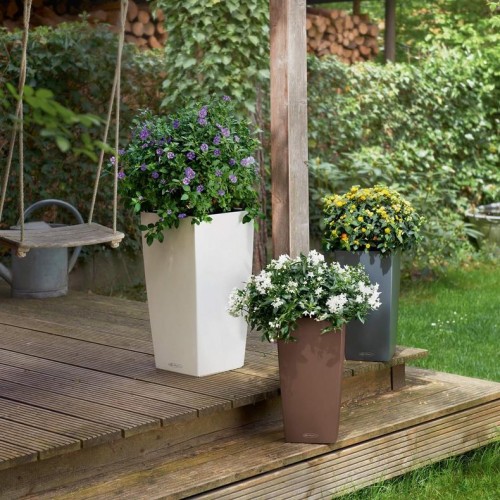 Кашпо CUBICO Color 40 мускатный