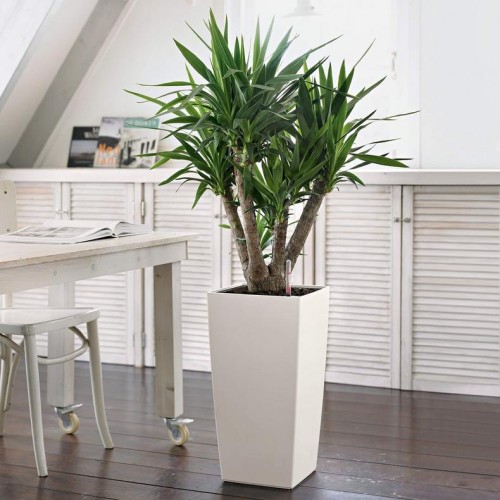 Кашпо CUBICO Color 40 мускатный