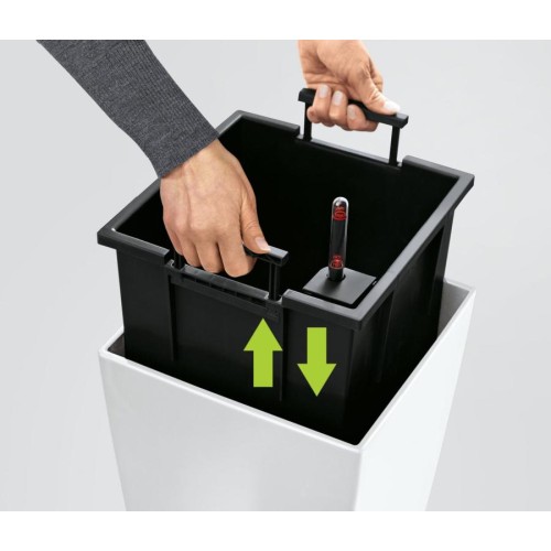 Кашпо CUBICO Color 40 мускатный