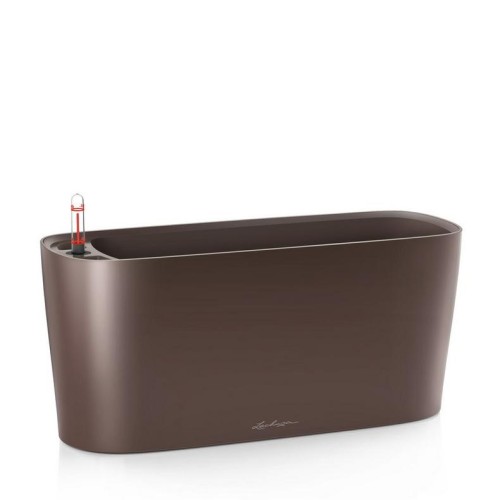 Кашпо DELTA 10 антрацитовый металлик