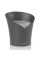 Кашпо ORCHIDEA сірий матовий