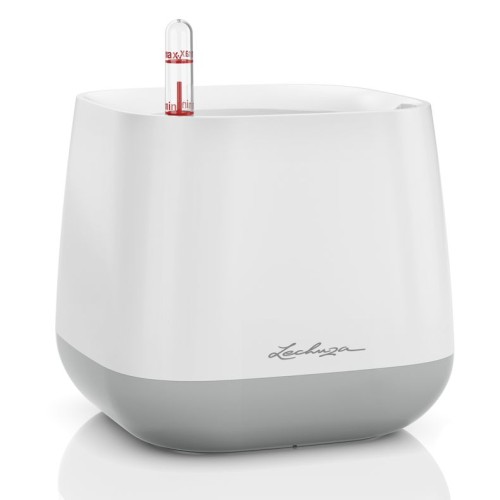 Кашпо YULA білий/сірий