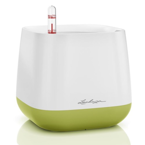 Кашпо YULA білий/сірий