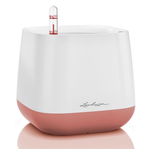 Кашпо YULA білий/сірий