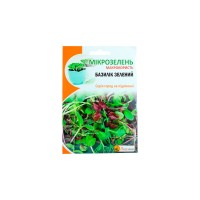 Семена микрозелени Базилик зеленый 5 г - ТМ "Яскрава"