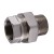Сгон-американка прямой SOLOMON 1 1/2″ НИКЕЛЬ 1620