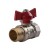 Кран кульовий прямий WATER VALVE 1″ ЗВ КБ NV-V Q002