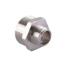 Ниппель SOLOMON 1 1/2″х3/4″ НН никель 8208