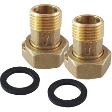 Комплект штуцерів 3/4″Вх1/2″ З латунний LR433L OPTIMUM