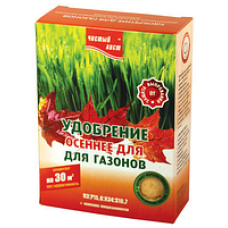 Добриво кристалічне "Чистий Лист" осіннє для газону, 300 г