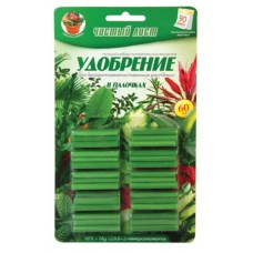 Удобрение в палочках "Чистый Лист" для Декоративно-листвен., блистер 60 шт