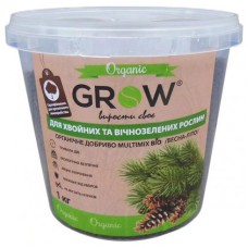 Grow (Multimix bio) для хвойных и вечнозеленых растений 1 кг