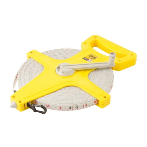 Купити Рулетка геодезична MASTERTOOL 100 м 13 мм скловолоконне полотно