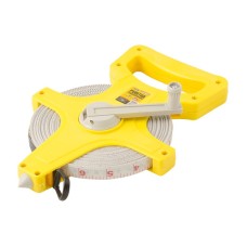 Рулетка геодезична MASTERTOOL 50 м 13 мм скловолоконне полотно