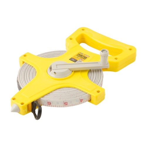 Купити Рулетка геодезична MASTERTOOL 50 м 13 мм скловолоконне полотно