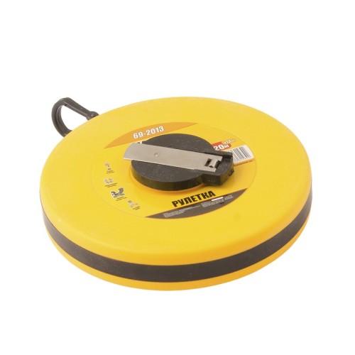 Купити Рулетка MASTERTOOL 20 м 13 мм скловолоконне полотно ударостійкий корпус